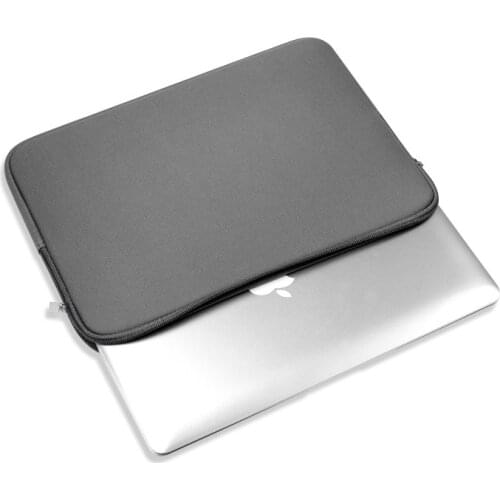 New Soft Laptop Sleeve Case For Macbook Pro 13 15 touch bar Bag Retina Air 11 12 13.3 Zipper Bags For Mac Lenovo Ausu Acer Case