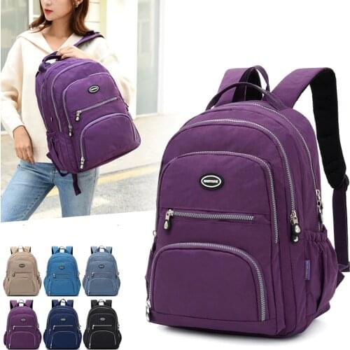 New Women Laptop Backpack girls School Campus Bag Rucksack woman Nylon Backbag Travel Daypacks Female Backpack Bolsas Mochila