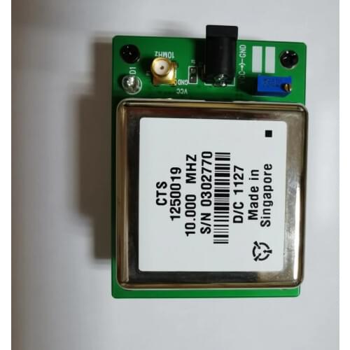 1250019 10MHZ Frequency Reference OCXO High Stability Constant Temperature Crystal 12V Sine Wave