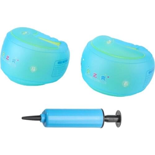 Swimming Arm Ring Inflatable Arm Float Ring Kids Adults Pool Float Sleeves Pool Armband Thickened Double Airbag Safety Device