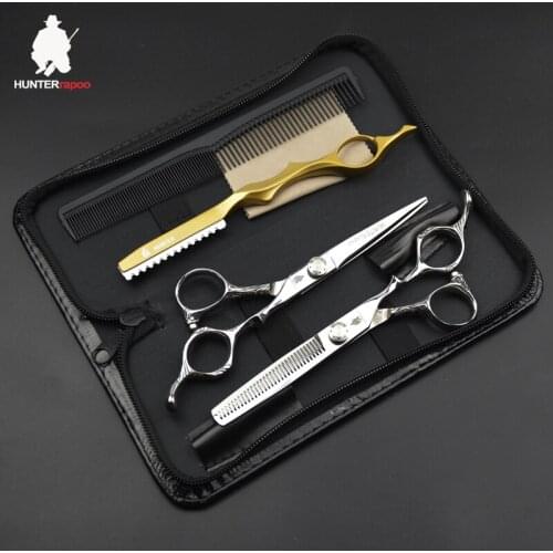 30% Off HT9141 Stainless Steel Professional Hair Scissors Set Pet Hair Salons Barbershop Shears Kit For Hairdresser Grooming