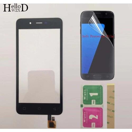 Phone Touch Screen Panel Sensor Front Glass For Micromax Q380 Canvas Spark Q380 Touch Screen Digitizer Touchscreen ProtectorFilm