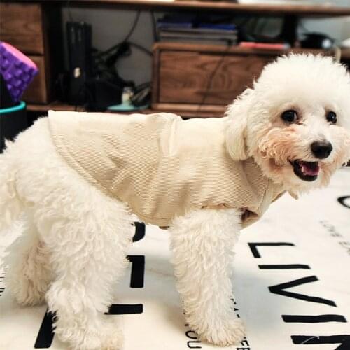 Puppy Warm Vest Pet Dog Clothes for Small Dogs Clothing French Bulldog Jacket Pug Costume Chihuahua Coat Dropshipping PC1312