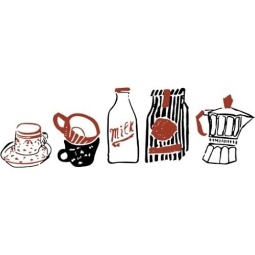 DIY Patch Tea Bottle Patches Iron On Transfer for Clothing Thermo Heat-sensitive Sticker Heat Transfer Girl T-shirt Decor