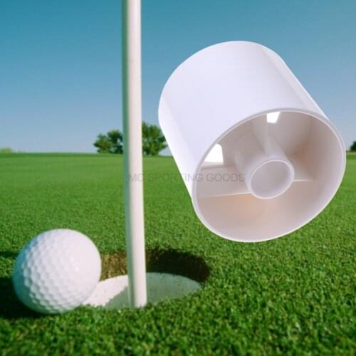 Golf Training Aids Putting Putter Hole Cup Plastic White Green GOG 1pc Yard Garden Backyard Practice Chipping M1PJ