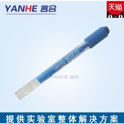 Shanghai Leici 6224 ultrapure water cone high temperature long plane electrode PH composite electrode