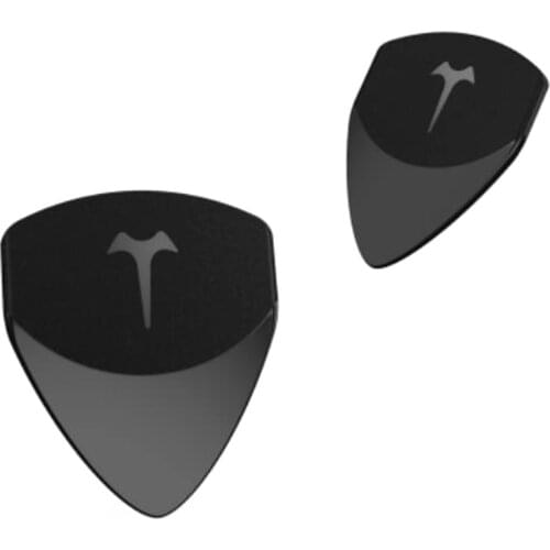 TOM 2 in 1 Unique Guitar Picks Are Convenient for Pulling and Sliding Harmoniously, Thickness 0.38mm and 0.8mm