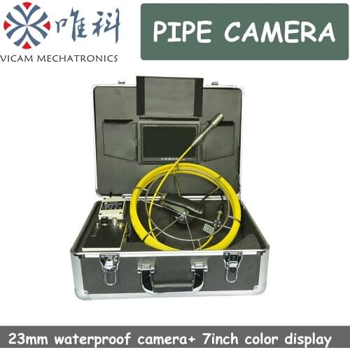 Vicam Cheap and simple pipe detection camera 23mm waterproof underground sewer lines inspection camera / No Video recording