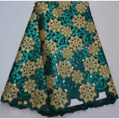 11 colors (5yards/pc) high grade green gold African handcut organza lace fabric with beautiful sequins embroidery for dress OP31