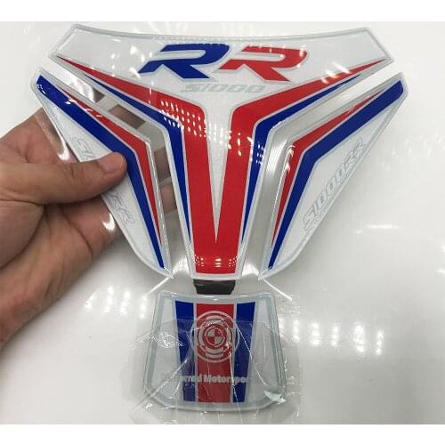 3D Tank Pad Gas Fuel Oil Sticker Emblem For BMW S1000RR S 1000 RR 2015-2018 Motorcycle Tank Pad Decal Protector Decorative