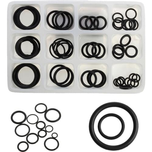 50Pcs/set Rubber O-Ring Assorted Sizes Kit For Plumbing Tap Seal Sink Seal Thread
