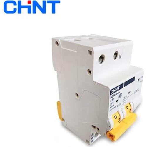 CHINT N8H 2P 1P+N 220V 6KA 63A 80A 100A PV Self Recovery Over Voltage And Under Voltage Automatic Reclosing Circuit Breaker MCB
