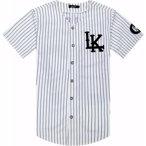 Kanye West New 07 Last Kings Baseball T-shirt Jersey Trend Fashion Hip Hop Men Women Clothes tyga last kings Clothing