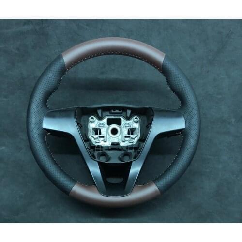 Braiding cover for steering wheel For Lada Vesta 2015 2016 2017 2018 2019 Xray 2015-2019 steering wheel cover