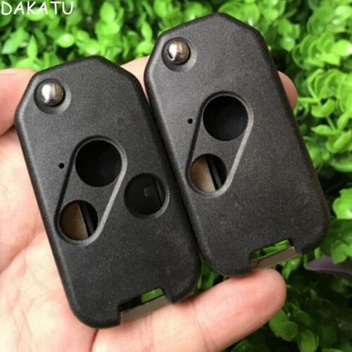 DAKATU 2/3 Button Modified Flip Folding Remote Car Key Case Shell For Honda Accord CRV Fit Replacement car key remote shell