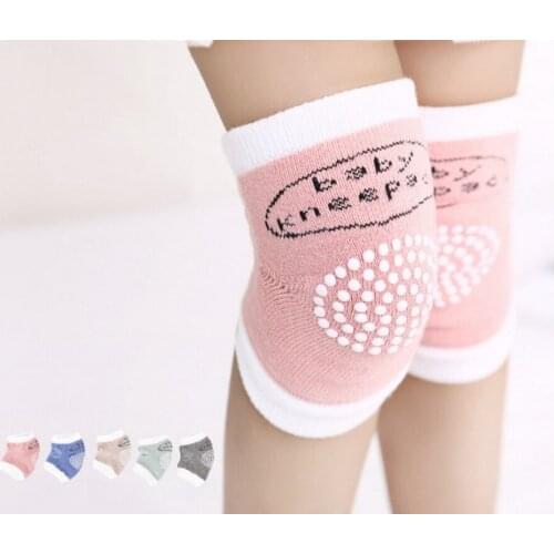DHL 500Pair Baby Knee Pads Baby Thick Mesh Breathable Leg Warmers Cotton Newborn Kneepad Non-slip Knee Cushion
