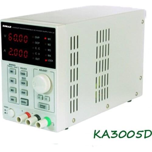 Stabilized Voltage Supply KORAD KA3005D - Precision Variable Adjustable 30V 5A DC Power Supply