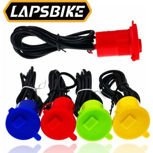 Motorcycle USB Car Charger With Switch Waterproof USB Mobile Phone Charger Fit for Motorbike Scooter Dirt bike ATV Street Bike