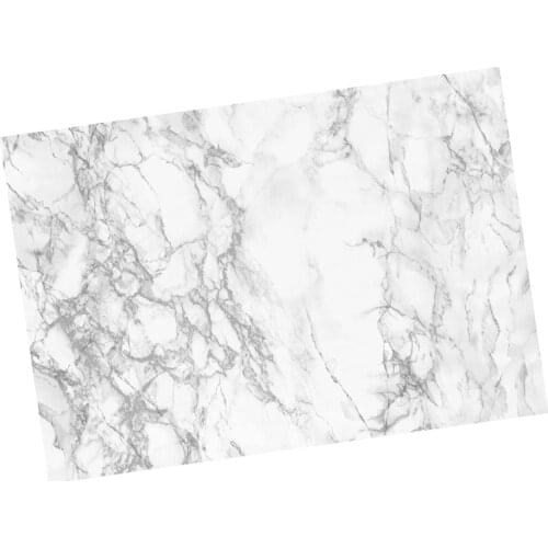 Marble Paper Vinyl Wall Sticker For Home Desk Decor Arts Gifts