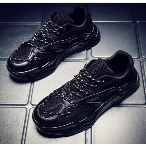 Mens Casual Breathable Shoes shallow designer sneakers for men massage hard-wearing leather man student Shoes K5-79