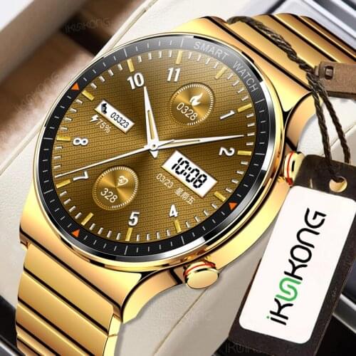 454*454 HD Smart Watches Men 1.39 Inch Display Bluetooth Call IP68 Waterproof Music Player Link Bluetooth Headset Smartwatch Men