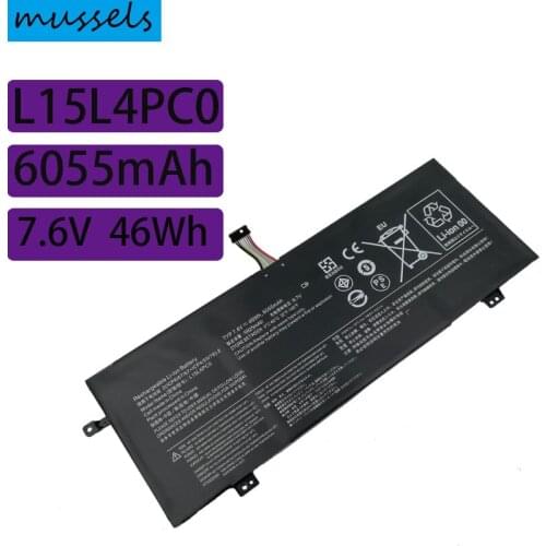 Original Laptop battery For Lenovo IdeaPad 710S-13ISK K22-80 xiaoxin Air 13 L15M4PC0 L15S4PC0 L15L4PC0 7.5V 46wh