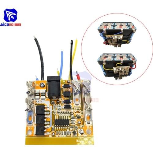 Diymore 5S BMS 18.5V 18650 Lithium Battery Protection Board Over Discharge Charge Short Circuit Protection PCB Module