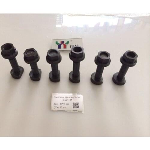 Polar 115 Guillotine Shearing Bolts used for offset printing machine by DHL
