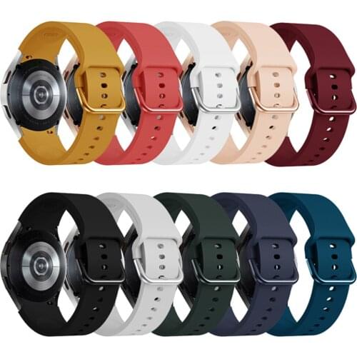 42mm/46mm Silicone Bracelet for Samsung Galaxy Watch4 Classic Wrist Strap Watch Band For Samsung Galaxy Watch4 40mm/44mm