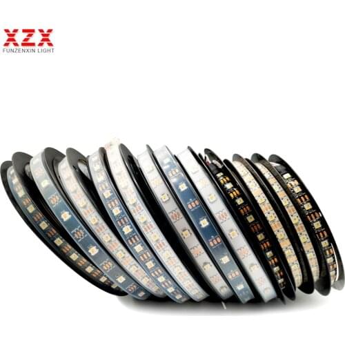 DC5V SK6812 (Similar WS2812B) RGBW RGBWW 4 In 1 Led Strip 30/60/144Pixels/m Individual Addressable IC Light IP30/IP65/IP67