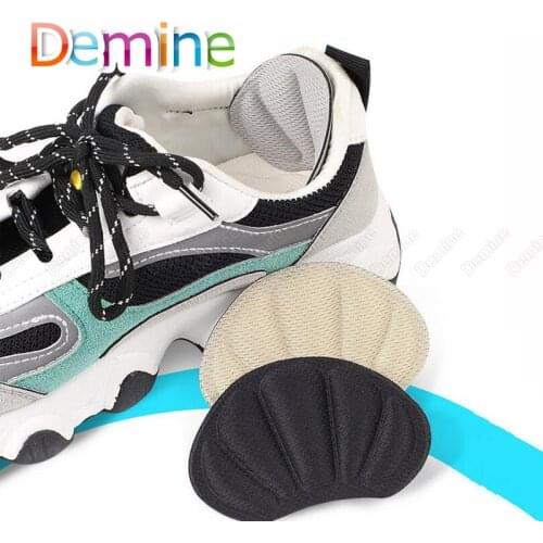 Women Men Insoles for Sport Running Shoe Heel Liner Grips Protector Sneakers Foot Back Sticker Foot Care Pain Relief Patches Pad