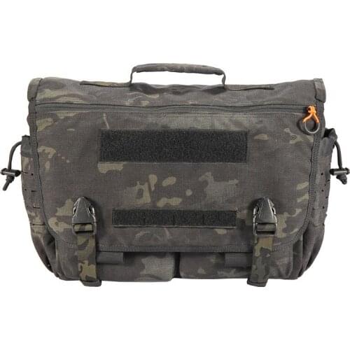 YAKEDA Military Multi-pockets Anti Theft Messenger Bags 15.6 Inch Multifunction Laptop Bag