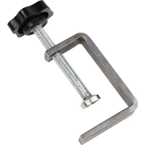 Jewelers Bench Pin Clamp V-Slot C-Clamp Mount On Table Workbench Jewelers Tools 1XCA