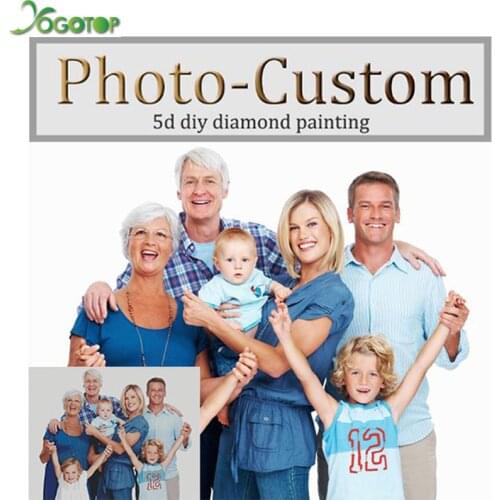 YOGOTOP Photo Custom,Diamond Painting Cross Stitch,DIY,5D,Private Custom,Diamond Embroidery,3D,Full,Square,Drill Mosaic Decor 66