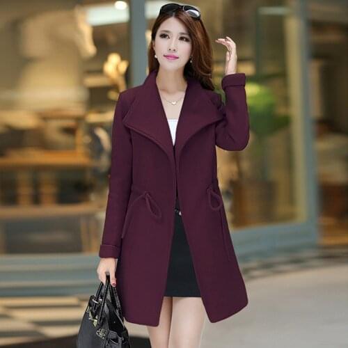 Plus Size xl-5XL 6XL Woman Jacket Large size womens woolen coat Fashion female warm Jackets lady Loose Woolen clothes