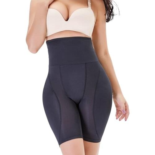S--6XL Plus Size Women Pads Butt Lifter High Waist Control Panties Trummy Control Shapewear Booty Lift Bid Ass Body Shaper 2020