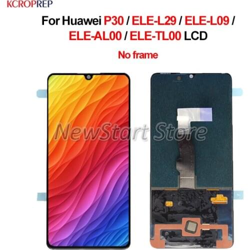 For Huawei P30 LCD Display Touch Screen Digitizer Assembly 6.1" No Frame For Huawei P30 ELE-L29 ELE-L09 ELE-AL00 ELE-TL00 lcd