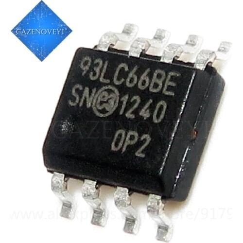 10pcs/lot 93LC66BE-/SN 93LC66BI-/SN 93LC66 SOP-8