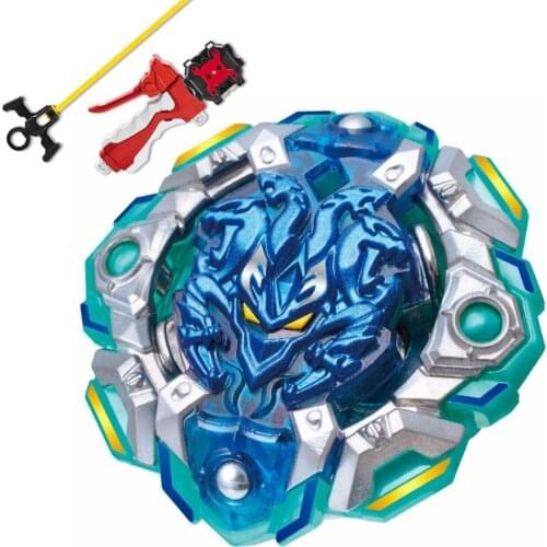 B-X TOUPIE BURST BEYBLADE B128 Burst Top Force ORB EGIS.Ω.Qs Beyblades With Launcher First Uranus Beyblades