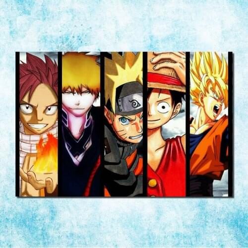 Bleach Kurosaki Ichigo Hollow Mask Art Silk Cnvas Poster 13x20 24x36 Inch Janpan Anime Pictures for Living Room Decor -6