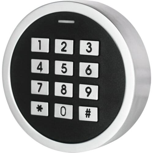 Mini Round Shape Digital Keypad Standalone Access Control System