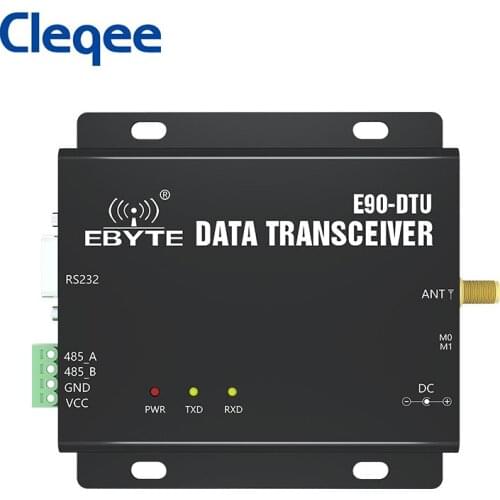 Cleqee-2 E90-DTU(230SL37) 230MHz Long Range RSSI Relay 37dB Modbus RS232 RS485 Radio Transceiver Modem LoRa Module