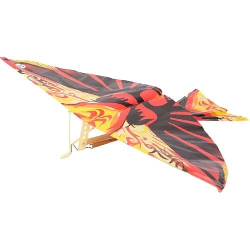 D7YD 10Pcs Elastic Rubber Band Powered Flying Birds Kite Funny Kids Toy Gift Outdoor