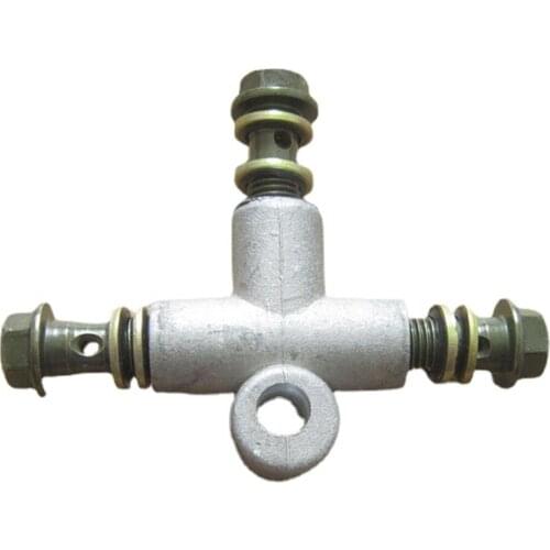 For One with two disc tee Karting ATV tee pipe fittings ATV Tuning Parts