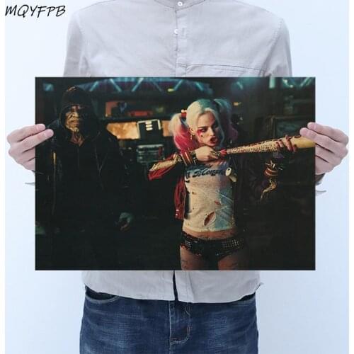 Clown Movies Kraft Paper Poster Wall Sticker Home Furnishings Decoration Painting