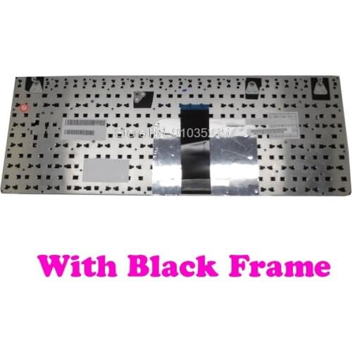 France FR Keyboard For CLEVO W130EV W130EW W130HU W130HV W130SV MP-10F86F0-4301 MP-10F86F0-4301W Black Frame