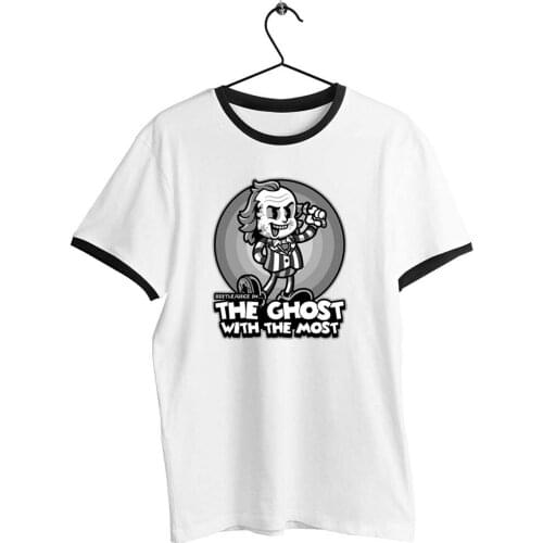 T Shirt Unisex Black Trim beetle juice Funny Awesome Printed Tee