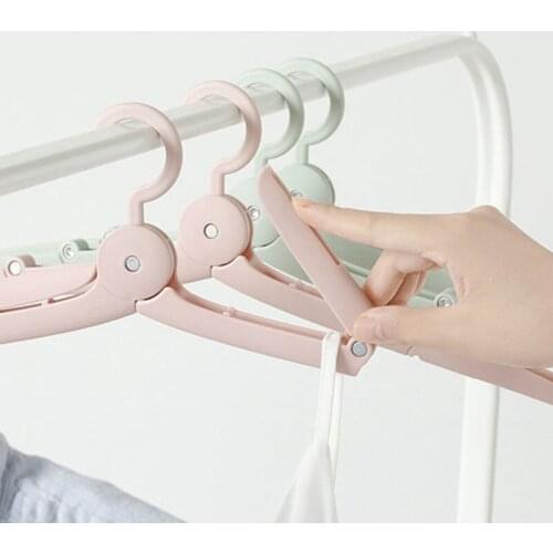 2PCS Travel Portable Folding Hanger Multi-Functional Travel Hanger Camping Travel Clothing Hangers Storage