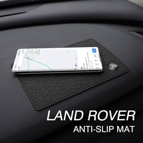 Car Interior Non Slip Mat Dashboard Phone Anti-Slip Sticky Gel Pad For Land Rover Range Rover Evoque Velar Defender Discovery