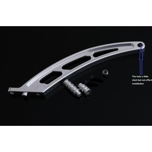 RC 1/5 LOSI MTXL Aluminum Alloy Metal Rear Suspension Arm Support Brace (Silver)